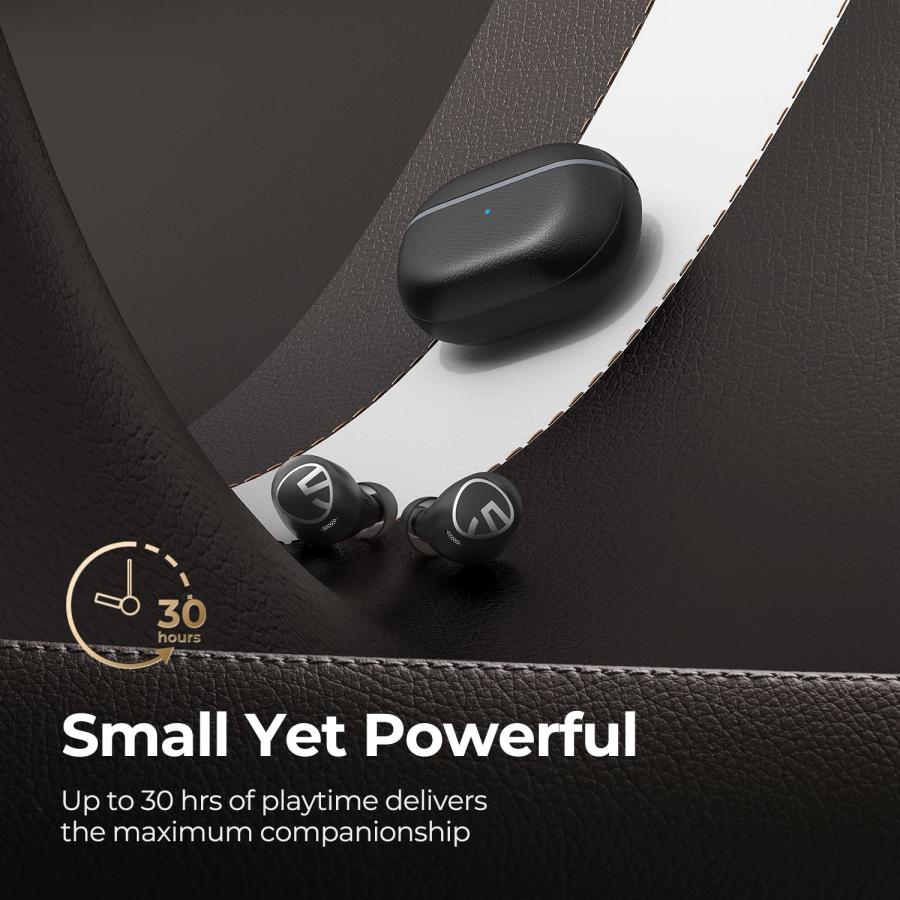 当店だけの限定モデル SoundPEATS Free2 Classic Wireless Earbuds Bluetooth V5.1 Headphones with 30Hrs Playtime in-Ear Wireless Earphones， Built-in Mic for Clear Calls， Touch