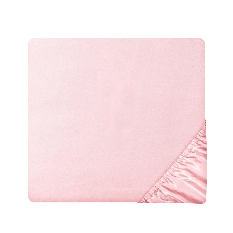割引ショップ MILVOWOC Queen Satin Fitted Sheet， Pale Pink Fitted Sheet Only Soft Bottom Fitted Sheet， Fitted Bed Sheets - 1 Piece