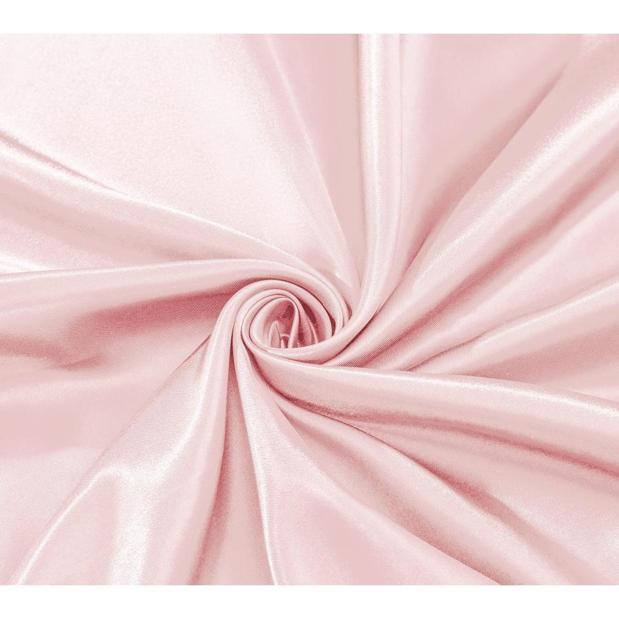 割引ショップ MILVOWOC Queen Satin Fitted Sheet， Pale Pink Fitted Sheet Only Soft Bottom Fitted Sheet， Fitted Bed Sheets - 1 Piece