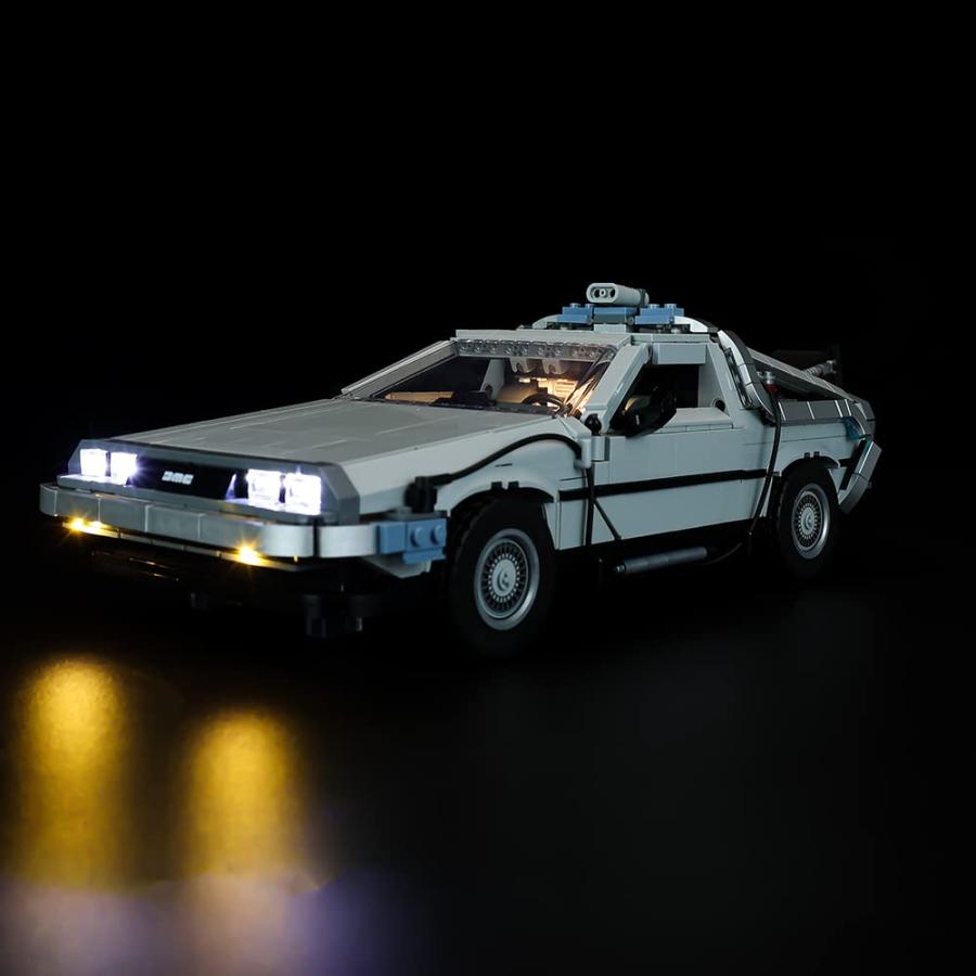 SALE10%OFF Kyglaring LED 照明キット レゴクリエーターの専門家 Back to The Future Time Machine 10300 モデルビルディングキット - レゴセットなし(クラシックバージョン