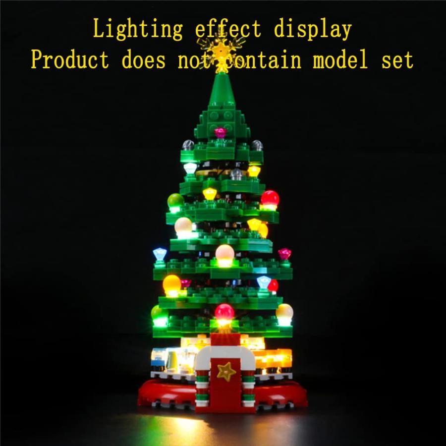超お買い得 GEAMENT LED Light Kit Compatible with Lego Christmas Tree - Lighting Set for Creator 40338 Building Model (Model Set Not Included)