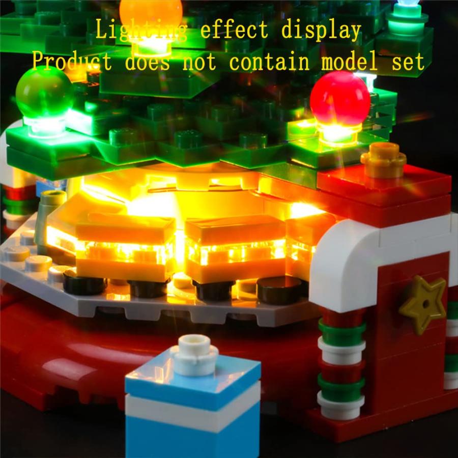 超お買い得 GEAMENT LED Light Kit Compatible with Lego Christmas Tree - Lighting Set for Creator 40338 Building Model (Model Set Not Included)