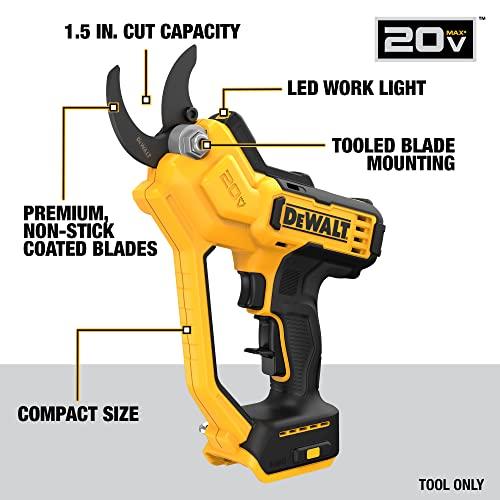 【人気ショップが最安値挑戦！】 DEWALT Dewalt 20V MAX Cordless Pruner - Bare Tool (DCPR320B)