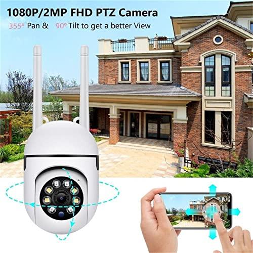 セレクトショップ KOWVOWZ Outdoor Security Cameras， 2.4GHz ＆ 5G WiFi Cameras for Home Security， 1080P Dome Surveillance Cameras 360° View， Waterproof with Motion Dete