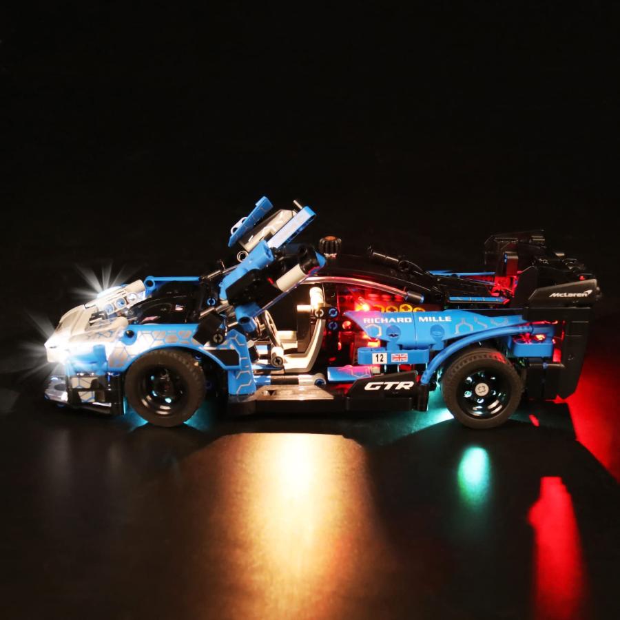 期間限定値下げ JANWAALY LED Lighting Kit Compatible with Lego 42123 McLaren Senna GTR Car Model Building Kit - Lights Only - Decoration LED Light Kit Without Buildin