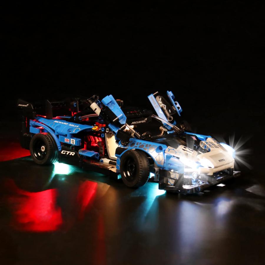 期間限定値下げ JANWAALY LED Lighting Kit Compatible with Lego 42123 McLaren Senna GTR Car Model Building Kit - Lights Only - Decoration LED Light Kit Without Buildin