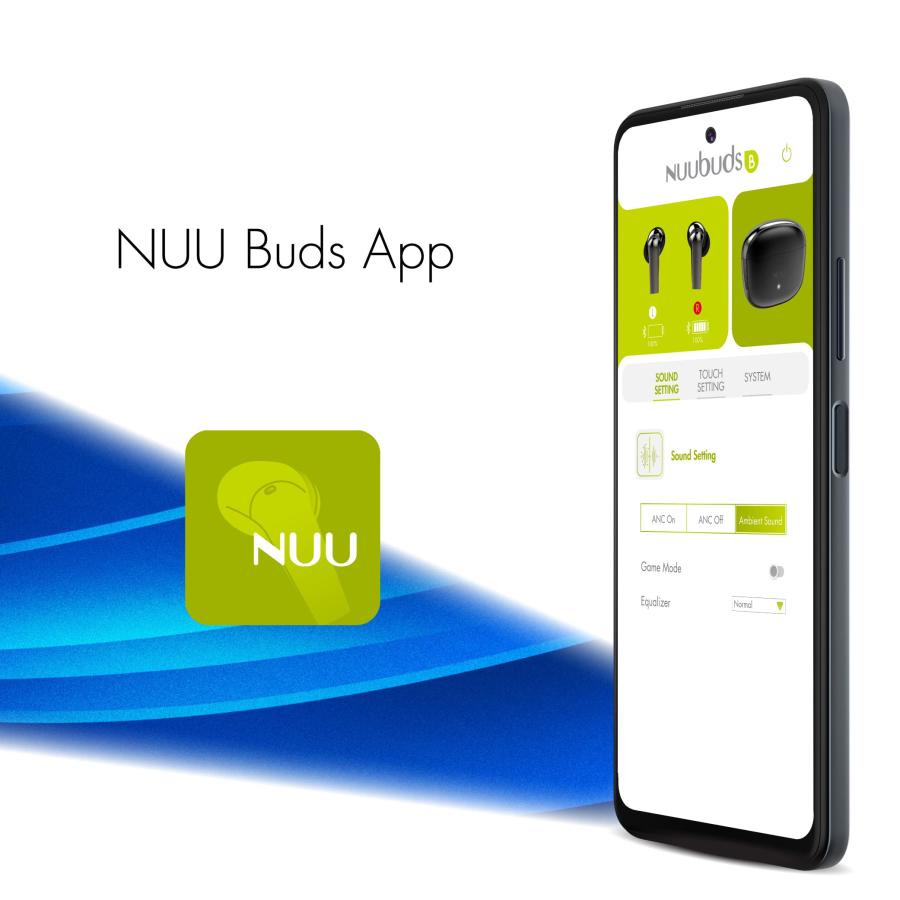 オンライン販売 NUU Buds B | Hybrid Active Noise Cancelling Earbuds | Bluetooth 5.2 in Ear Headset | Triple mic Noise Reduction | IPX4 Sweat and Water Resistant | 9 H