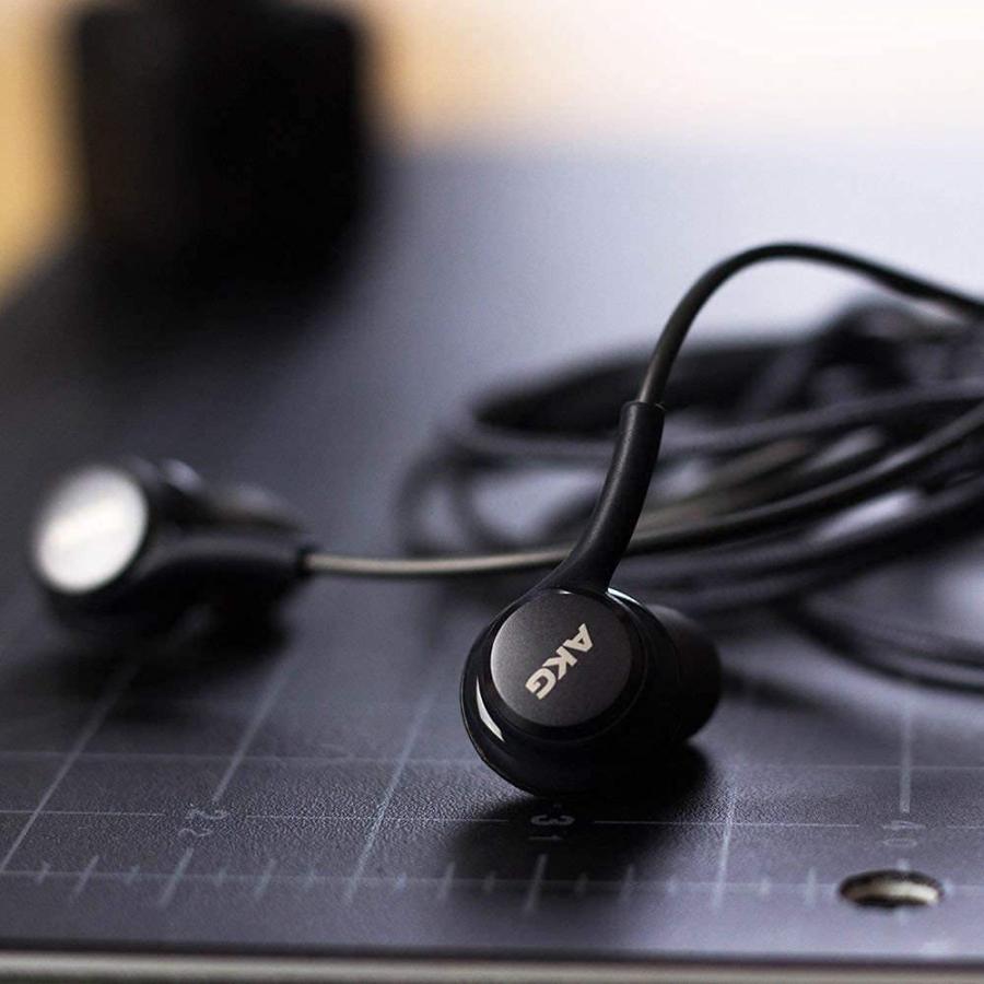 寒さいつまで? SAMSUNG AKG Wired Earbuds Original 3.5mm in-Ear Earbud Headphones with Remote ＆ Microphone for Music， Phone Calls， Work - Noise Isolating Deep Bass，