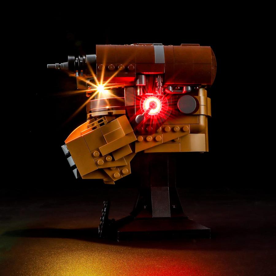 人気買付 BRIKSMAX LED照明キット LEGO-75351 プリンセス レイア (ブーシュ) ヘルメット用 - レゴ スターウォーズ ビルディングブロックモデルと互換性あり - レゴセット