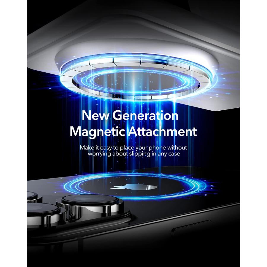 ビンテージ FACBINY 2-in-1 Magnetic Fast Wireless Charging Station for Multiple Devices Apple with 20W Adapter， Mag-Safe Charger Stand for iPhone 15/14/13/12/Pro/