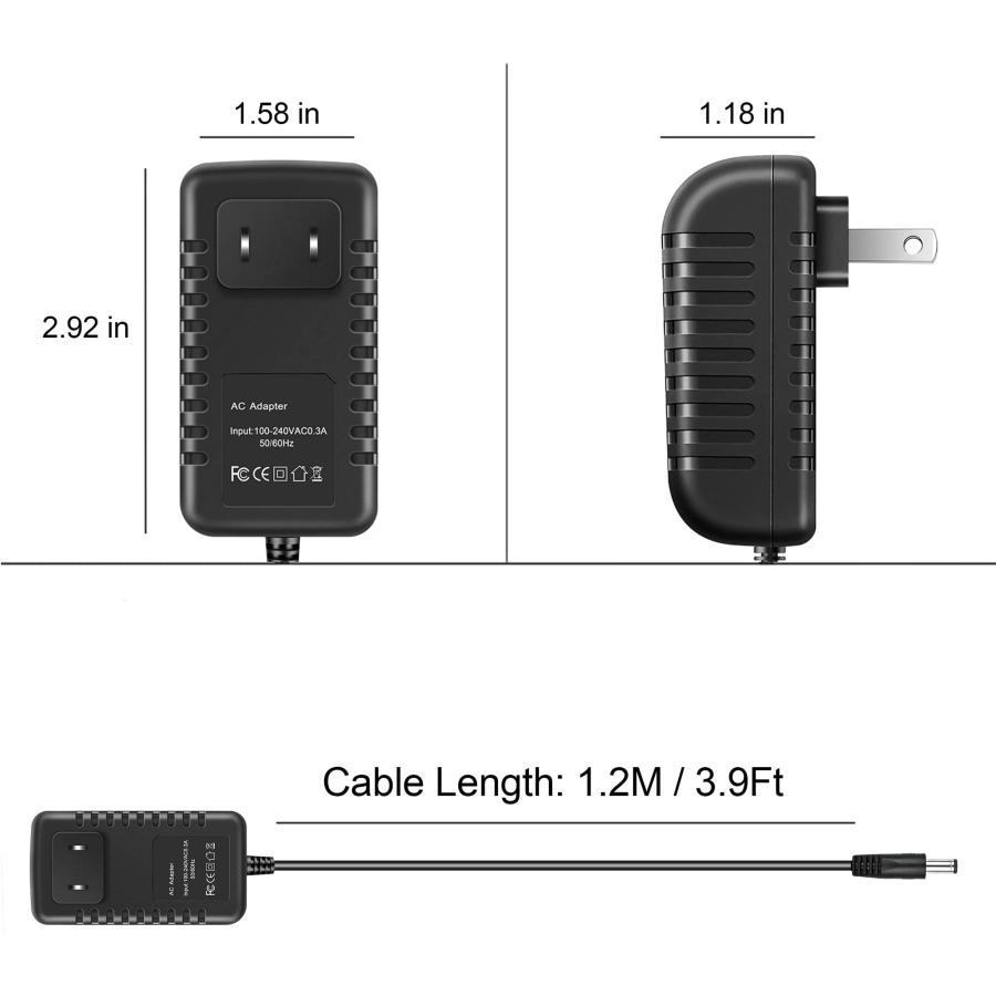 激安単価で J-ZMQER AC/DC Adapter Compatible with Ryobi SA721 7.2V 3/8 in 10mm Cordless Drill Drive 130111083 Battery Power Supply Cord Cable Charger