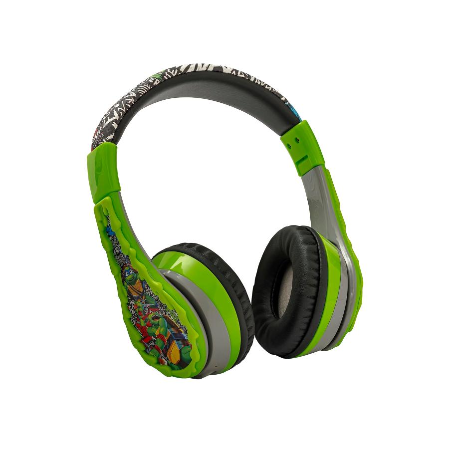 専門店の公式通販サイト eKids Teenage Mutant Ninja Turtles Wireless Headphones for Kids， Bluetooth Headphones with Microphone Includes Aux Cord， Headphones for School， Home，