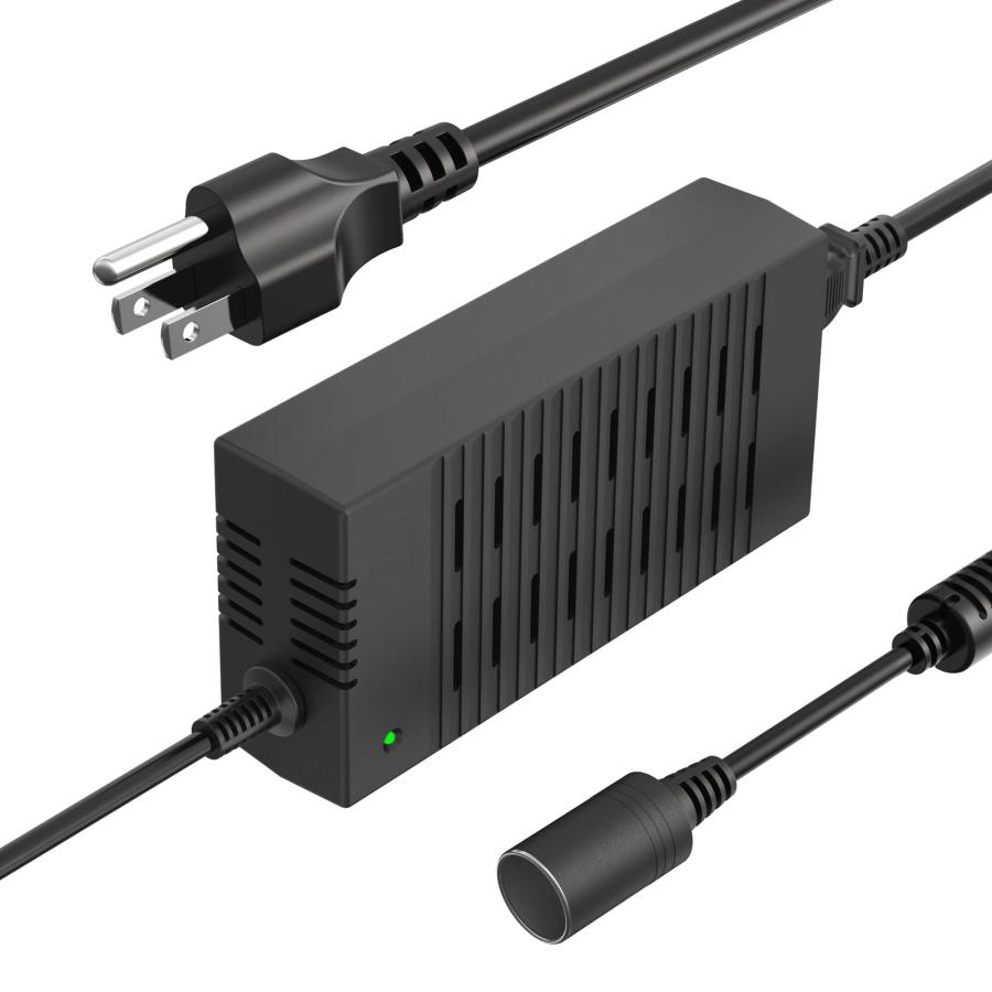 Shentian Power Supply シガレットライターソケット AC DCアダプター 100V240Vから24V 10A カー