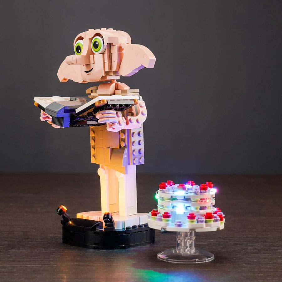セールアウトレット BrickBling LED Light for Lego Dobby The House-Elf 76421 Building Toy Set， Creative Lights Compatible with Lego 76421-Not Included The Model