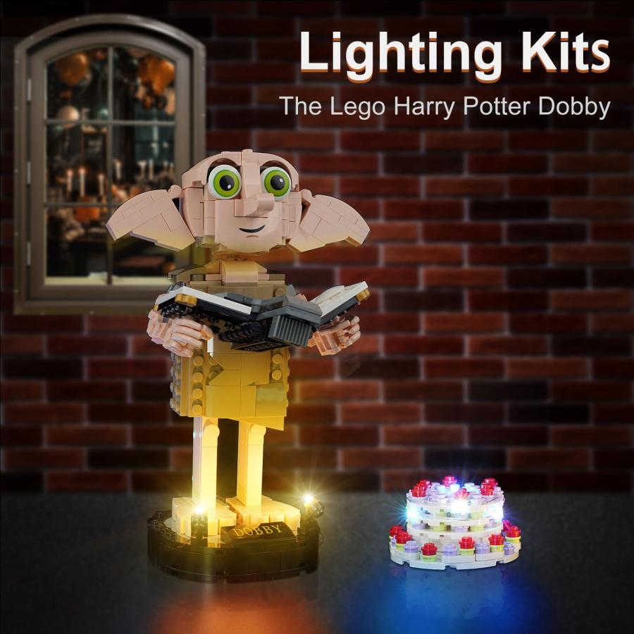 ショップリスト情報 DALDED LED Lighting Kit for Lego Harry Potter Dobby The House-Elf， LED Light Compatible with Lego 76421 Building Block Models (Not Include Lego Set)