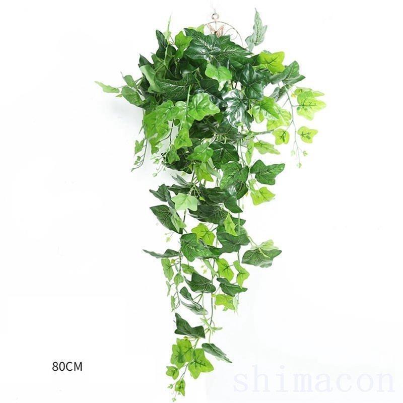 人工観葉植物フェイクグリーン壁掛けカゴなし80アイビー造花ポトス藤ツタ葉グリーンインテリア飾りホームオフィスベランダ Pb ネネレオ Yahoo 店 通販 Yahoo ショッピング