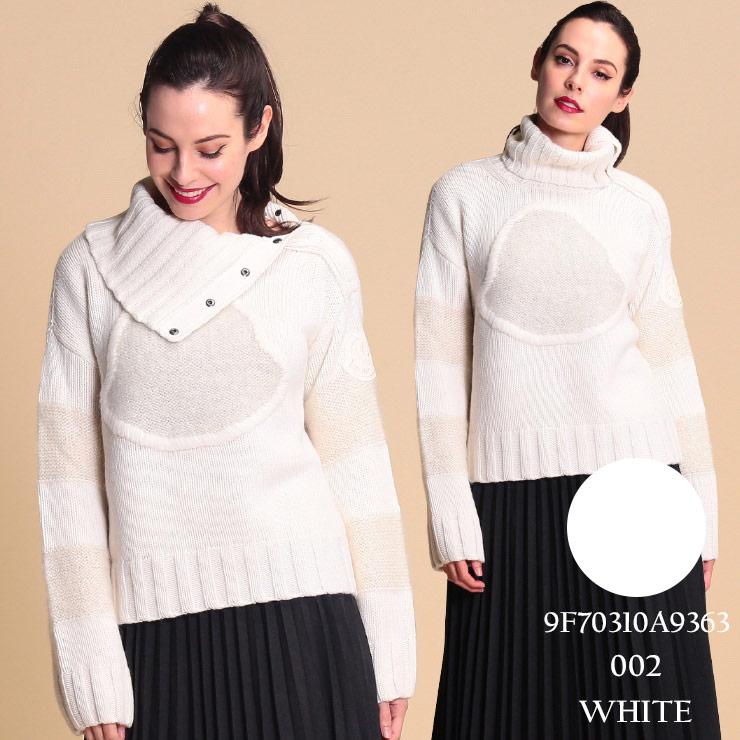 モンクレール レディース ニット Moncler カシミヤ ウール ロゴ オフタートル セーター ブランド トップス タートルネック カシミア Mcl9fa9363 ゼンオンライン 通販 Yahoo ショッピング