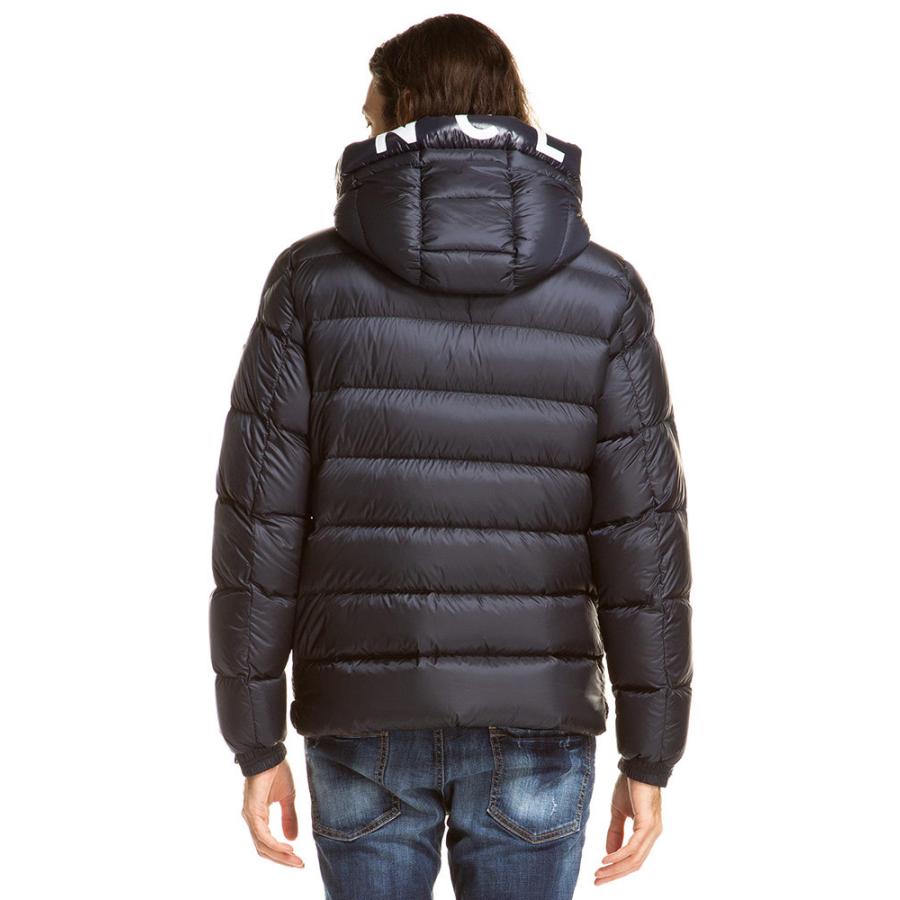MONCLER モンクレール メンズ ダウンジャケット ロゴ フード MONCLER モンクレール メンズ ダウンジャケット ロゴ フード