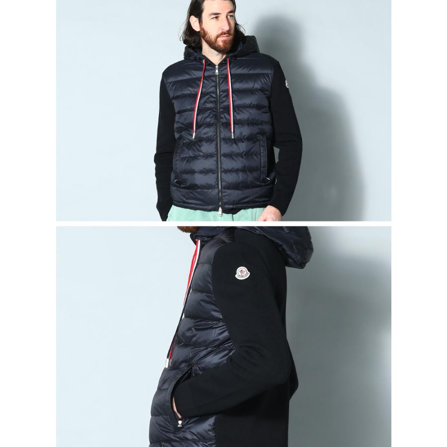 モンクレール MONCLER パーカー ニット ダウン ナイロン ライト 