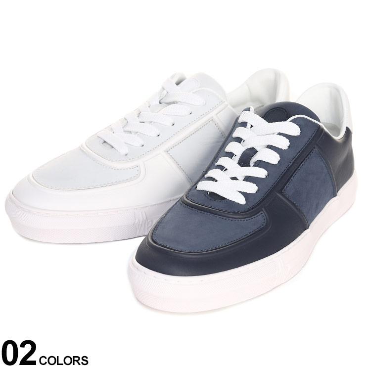 モンクレール MONCLER スニーカー メンズ レザー ロゴ Neue York