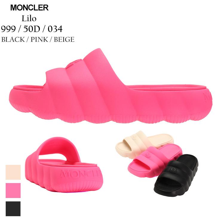 MONCLER モンクレール サンダル レディース ロゴ シャワー MONCLER モンクレール サンダル レディース ロゴ シャワー