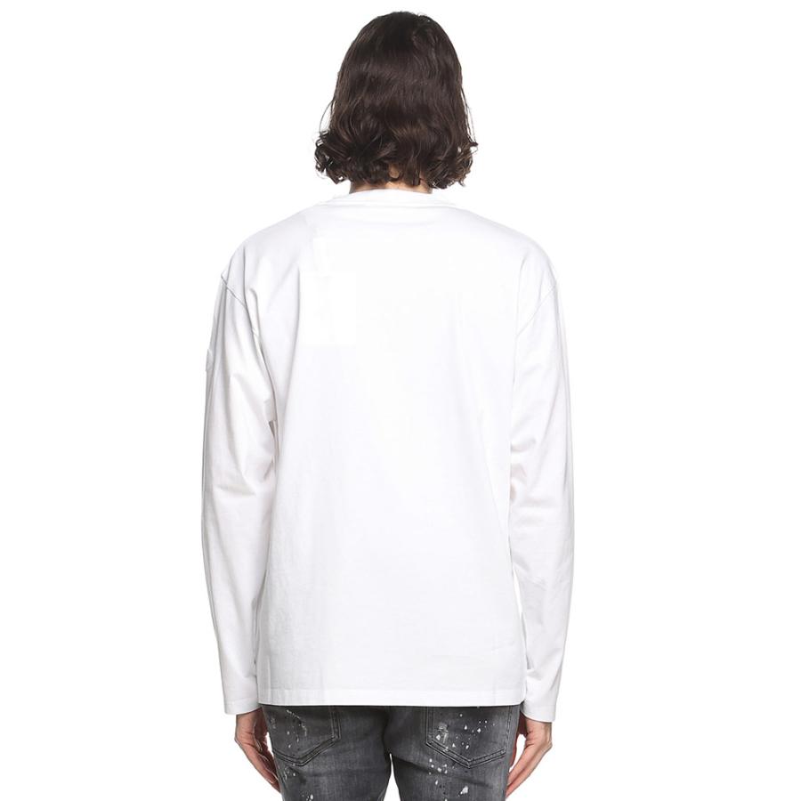 MONCLER モンクレール Tシャツ 長袖 メンズ ロンT レタリング MONCLER モンクレール Tシャツ 長袖 メンズ ロンT レタリング