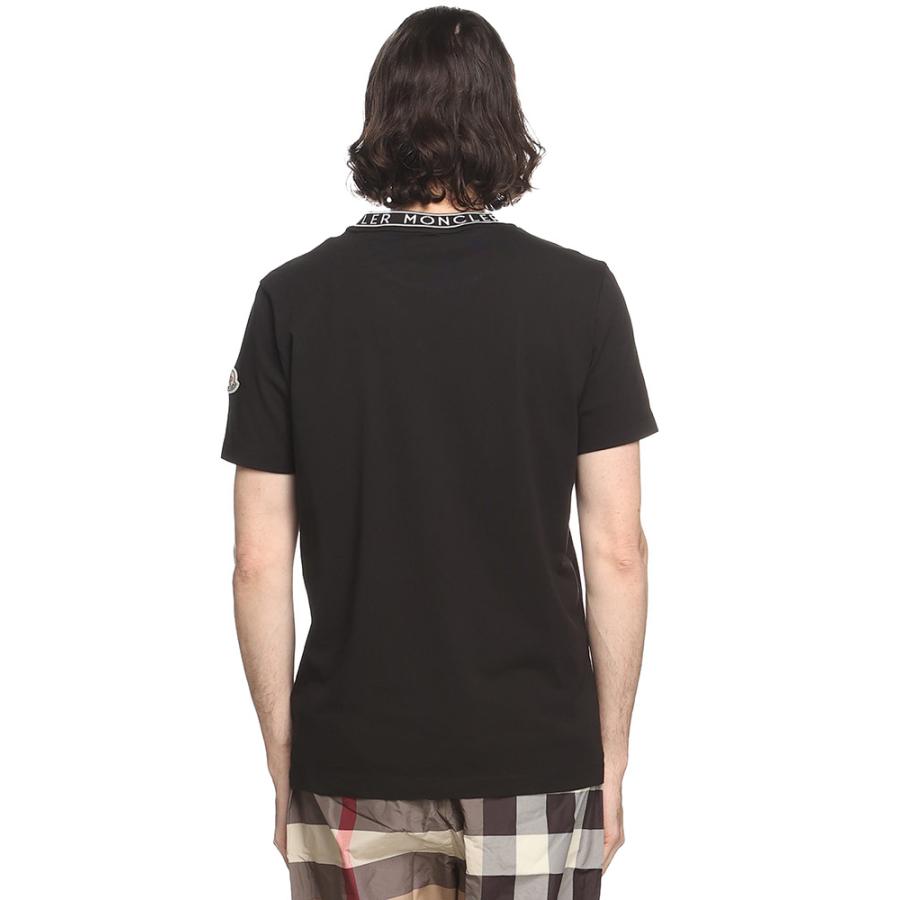 MONCLER（モンクレール） Tシャツ メンズ カットソー 半袖 ネックロゴ