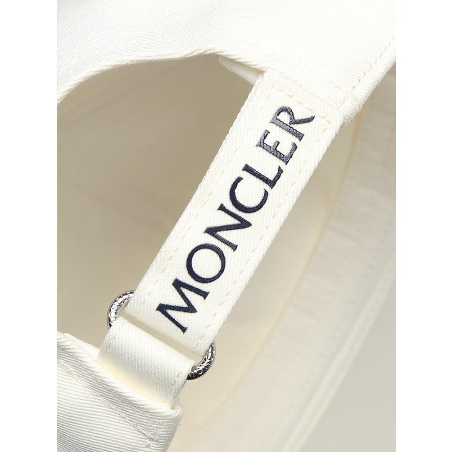 MONCLER (モンクレール) コットンギャバジン レターロゴ キャップ MC3B000020U162｜zen｜05