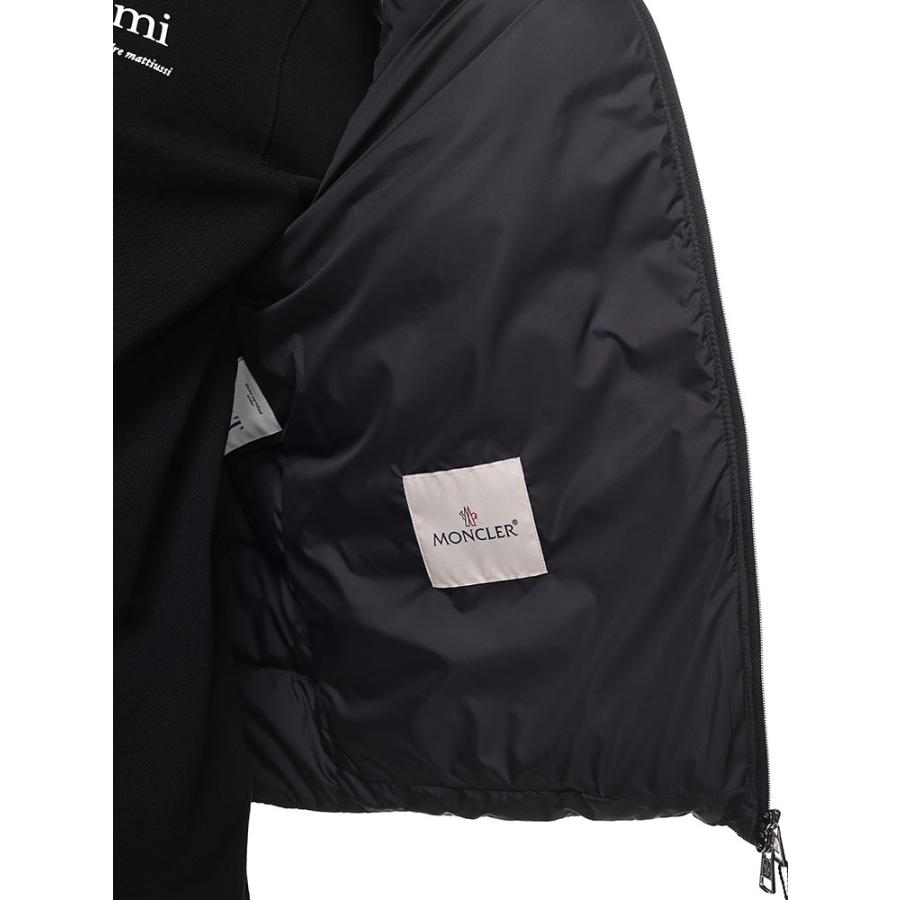 MONCLER (モンクレール) 撥水 レザーロゴパッチ フルジップ ライトダウン ベスト LECHTAL4 MCLECHTAL4｜zen｜08