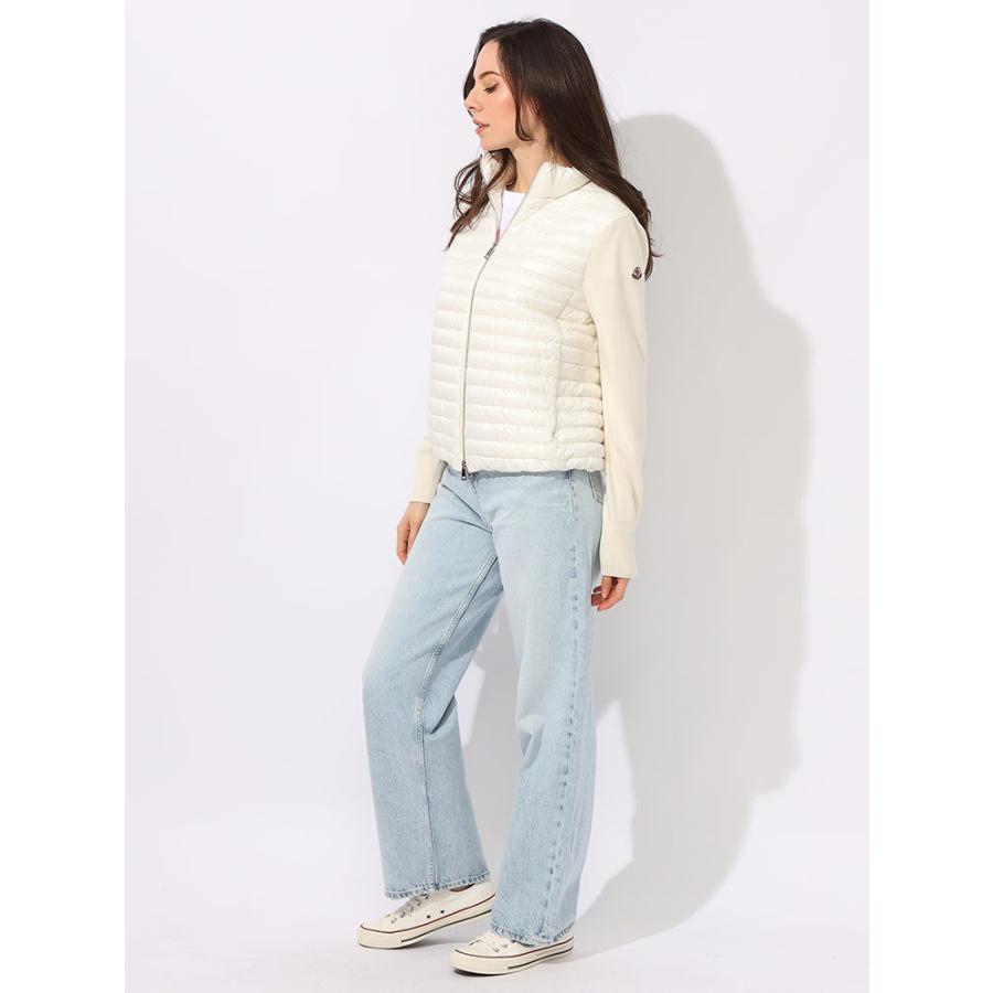 MONCLER (モンクレール) ウール スタンドカラー ニットダウン MONCLER (モンクレール) ウール スタンドカラー ニットダウン
