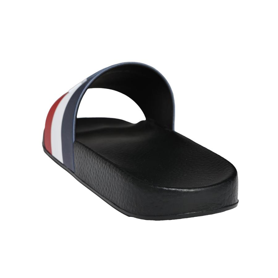 MONCLER トリコロール スライドサンダル Basile 28㎝ モンクレール メンズ サンダル MONCLER ブランド スライド