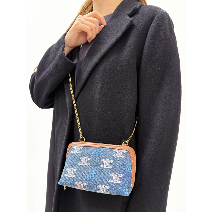 CELINE（セリーヌ） バッグ レディース チェーン付きクラッチ キュイル