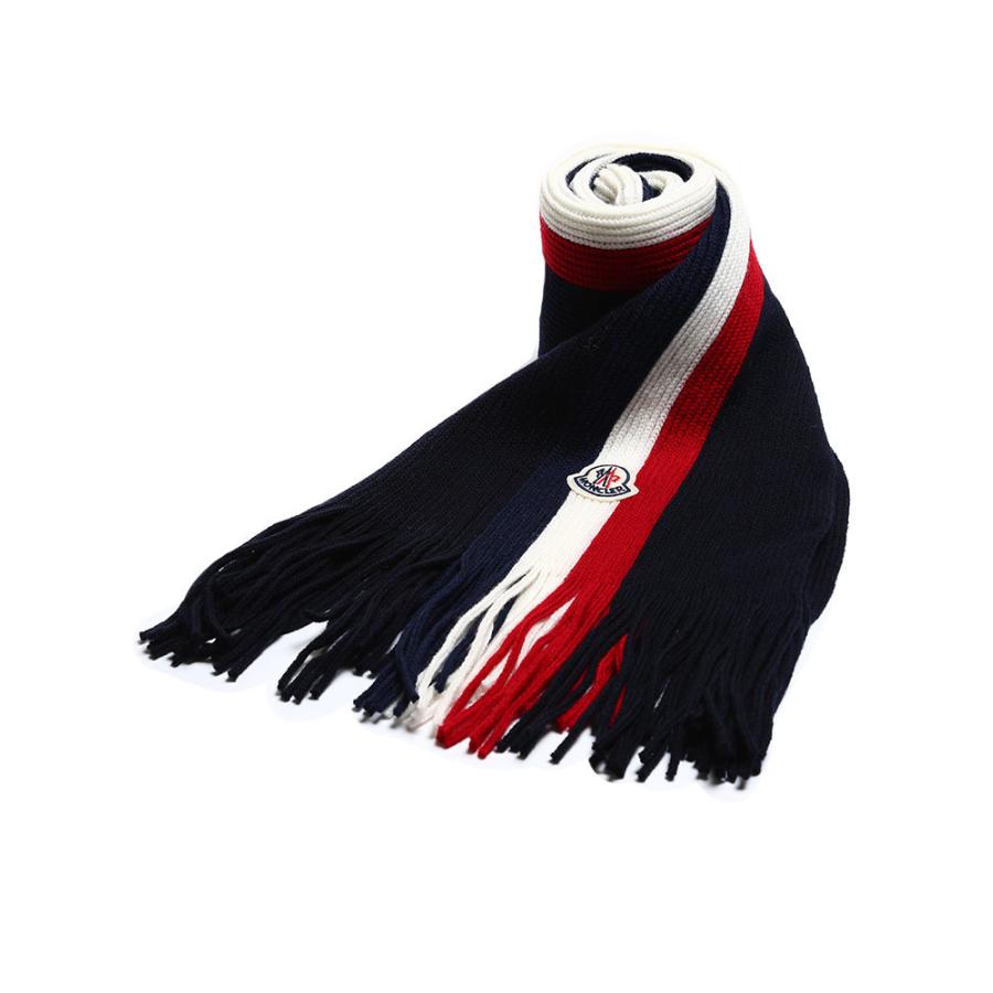 モンクレール マフラー Moncler ウール100 トリコロールライン ニット ブランド メンズ レディース Mc3ca9575 ゼンオンライン 通販 Yahoo ショッピング