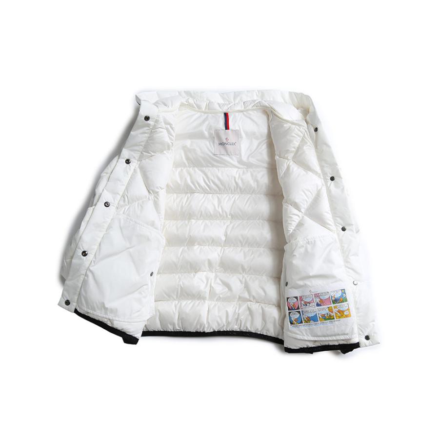 未使用　モンクレール　ブランケット　ブルー✖️ホワイト　ウール100% MONCLER モンクレール レディース ダウン ブランド カーディガン