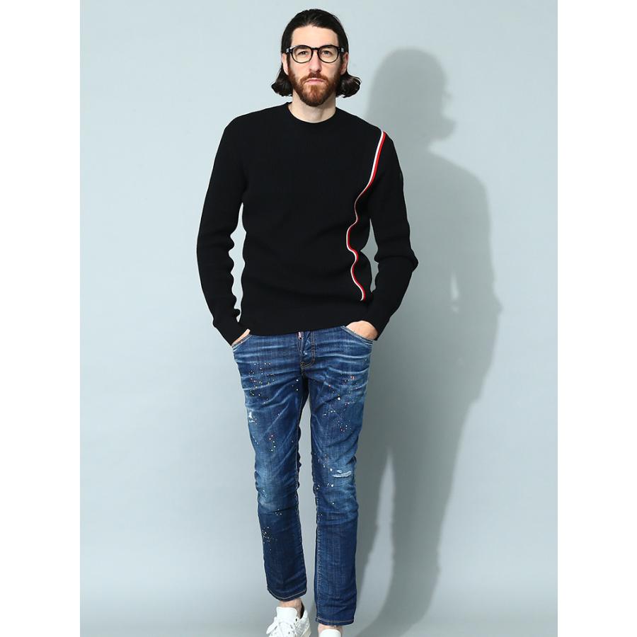 MONCLER モンクレール ニット メンズ セーター トリコロール MONCLER モンクレール ニット メンズ セーター トリコロール
