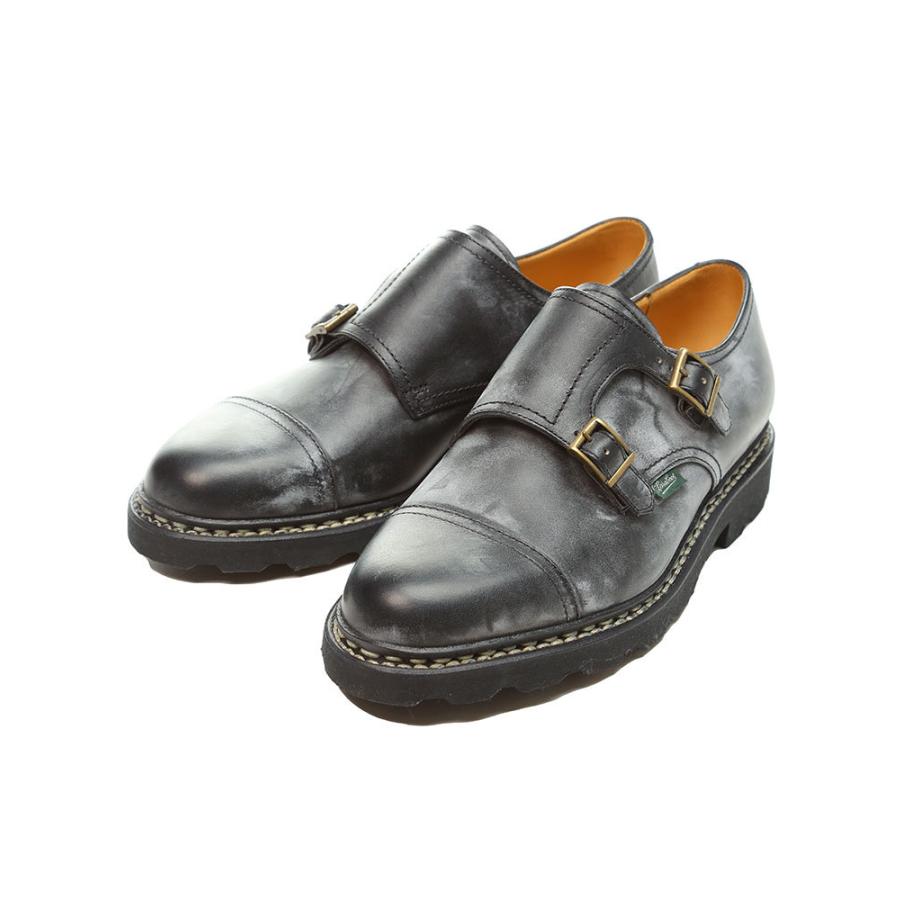 Para boot ダブルモンクシューズ PARABOOT パラブーツ william アベンヌブラウン グレインレザー
