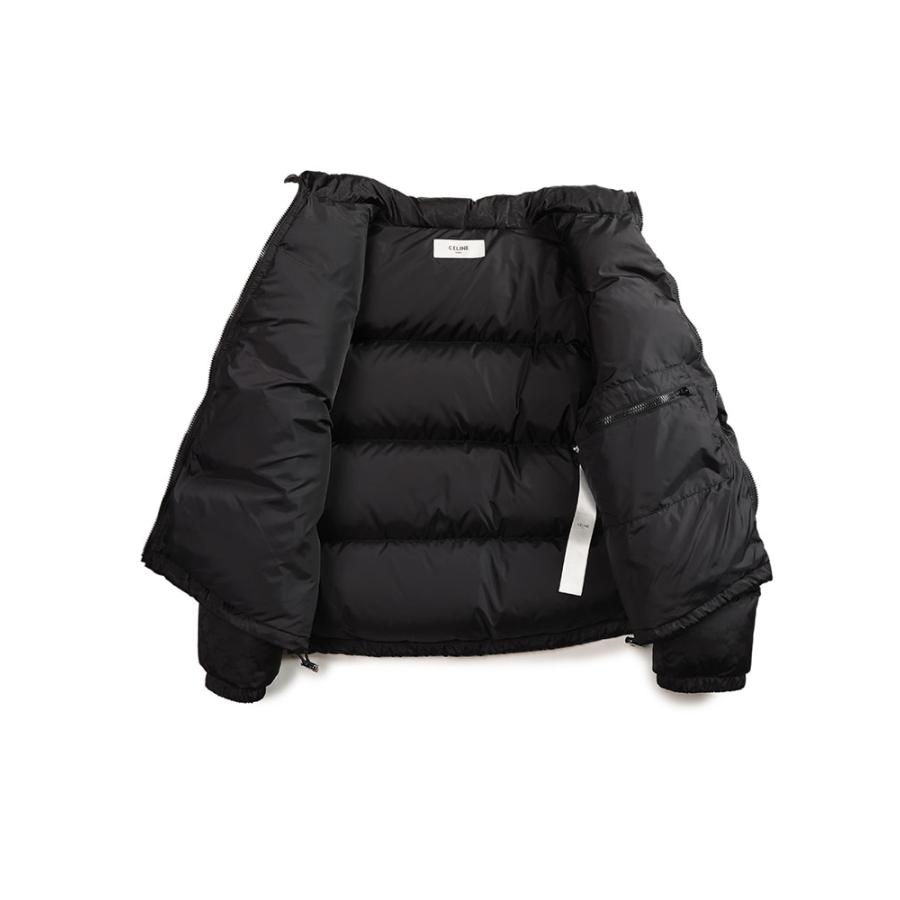 CELINE（セリーヌ） ダウンジャケット メンズ 総柄 フルジップ
