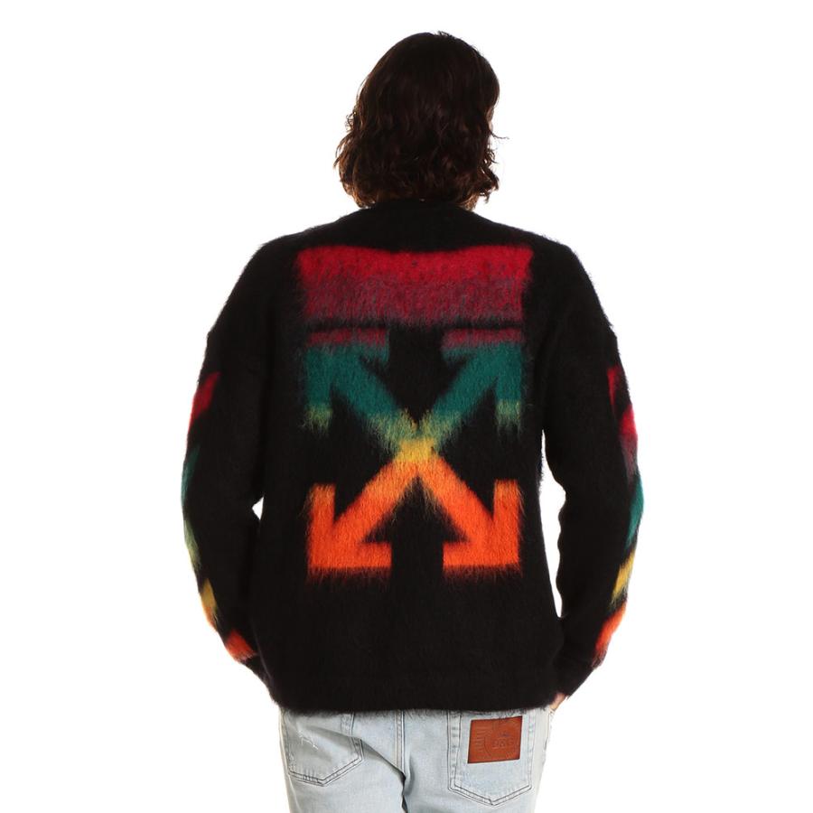 オフホワイト メンズ Off White モヘア ニット セーター アルパカ ロゴ ダイアゴナル Diag Brushed Mohair ブランド トップス グラデーション Owha36ekni001 ゼンオンライン 通販 Yahoo ショッピング