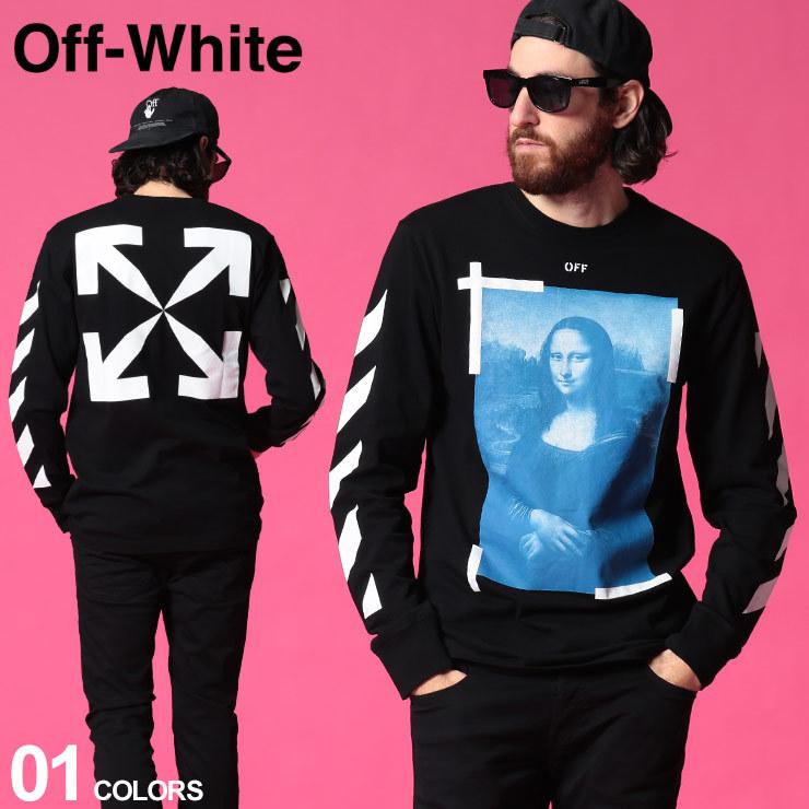 最適な価格 オフホワイト メンズ Tシャツ Off White ロンt モナリザ ロゴ プリント クルーネック 長袖 Blue Monalisa ブランド トップス Owab01r21jer002 人気ブランドを Www Thedailyspud Com