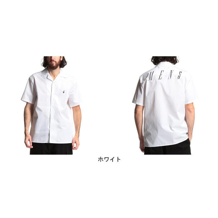 オフホワイト メンズ シャツ OFF-WHITE バックプリント オープンカラー 半袖 ITALIC MENS ブランド トップス 開襟シャツ OWGA163R21FAB05｜zen｜02