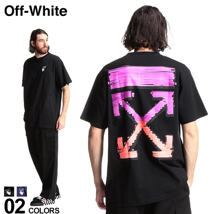 超安い】 オフホワイト メンズ Tシャツ トップス ロゴ fawe.org