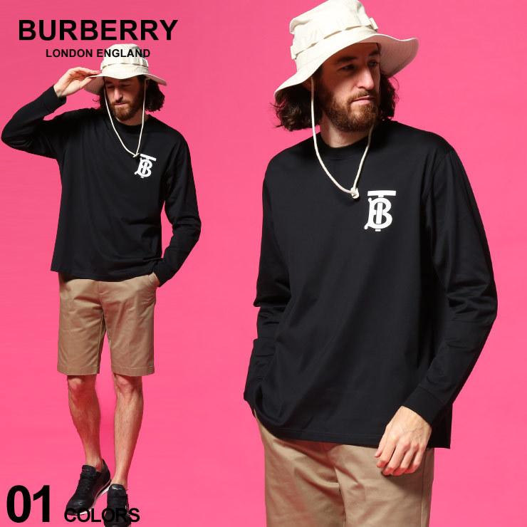 BURBERRY バーバリー TBロゴ クルーネック 長袖 Tシャツ ATHERTON 