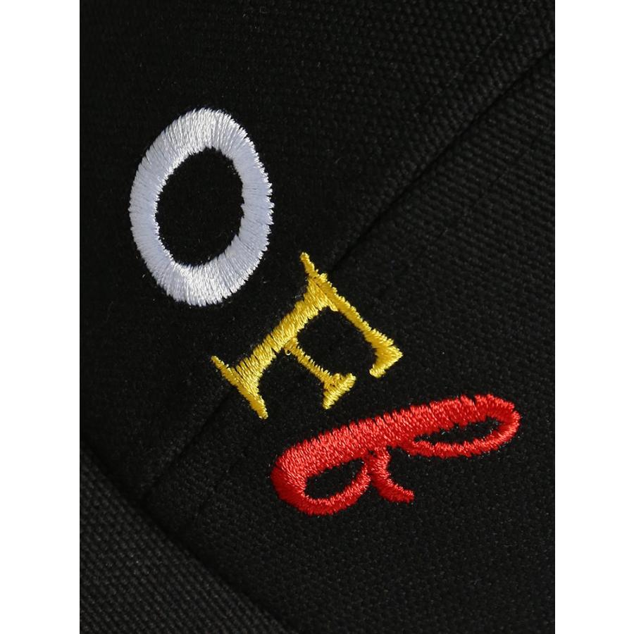 オフホワイト レディース OFF-WHITE キャンバス ロゴ 刺繍 キャップ EMBR CANVAS ブランド 帽子 コットン OWLLB014S21FAB1｜zen｜04