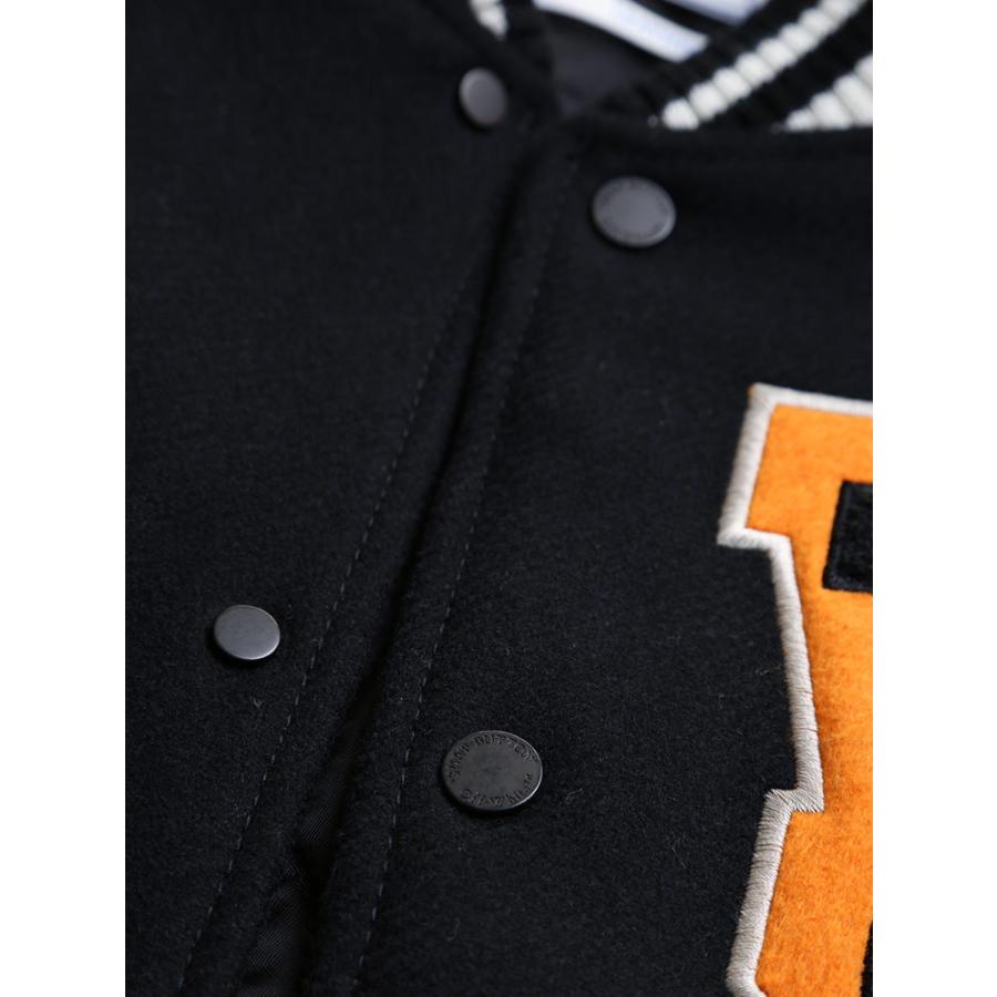 off white OFF-WHITE オフホワイト レザー ウール メルトン off white OFF-WHITE オフホワイト レザー ウール メルトン