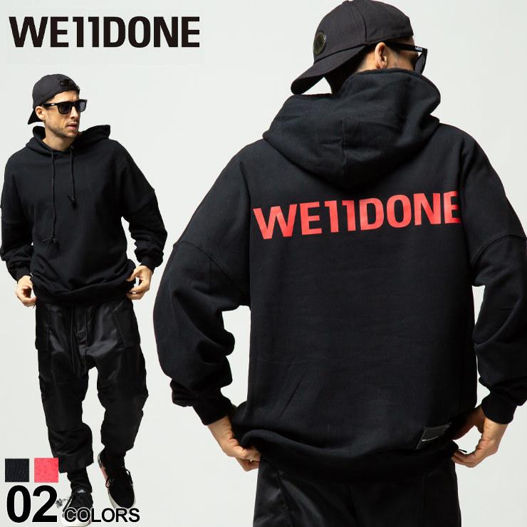 We11done ウェルダン バックロゴ プルオーバー スウェット パーカーブランド メンズ トップス パーカー フード Wdssu ゼンオンライン 通販 Yahoo ショッピング