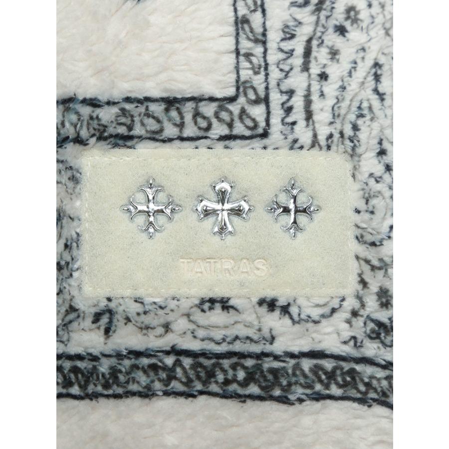 タトラス パーカー TATRAS ペイズリー柄 裏メッシュ フルジップ ボアパーカー BEGLEO TRMTAT21A4776 タトラス TATRAS