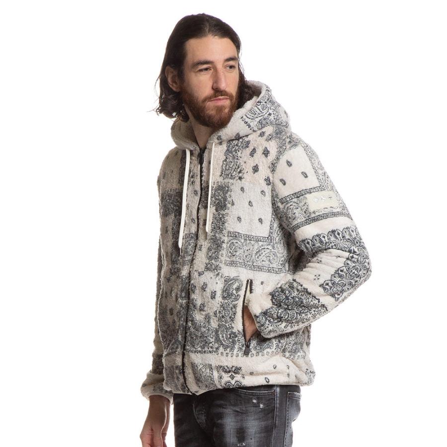 タトラス パーカー TATRAS ペイズリー柄 裏メッシュ フルジップ ボアパーカー BEGLEO TRMTAT21A4776 タトラス TATRAS