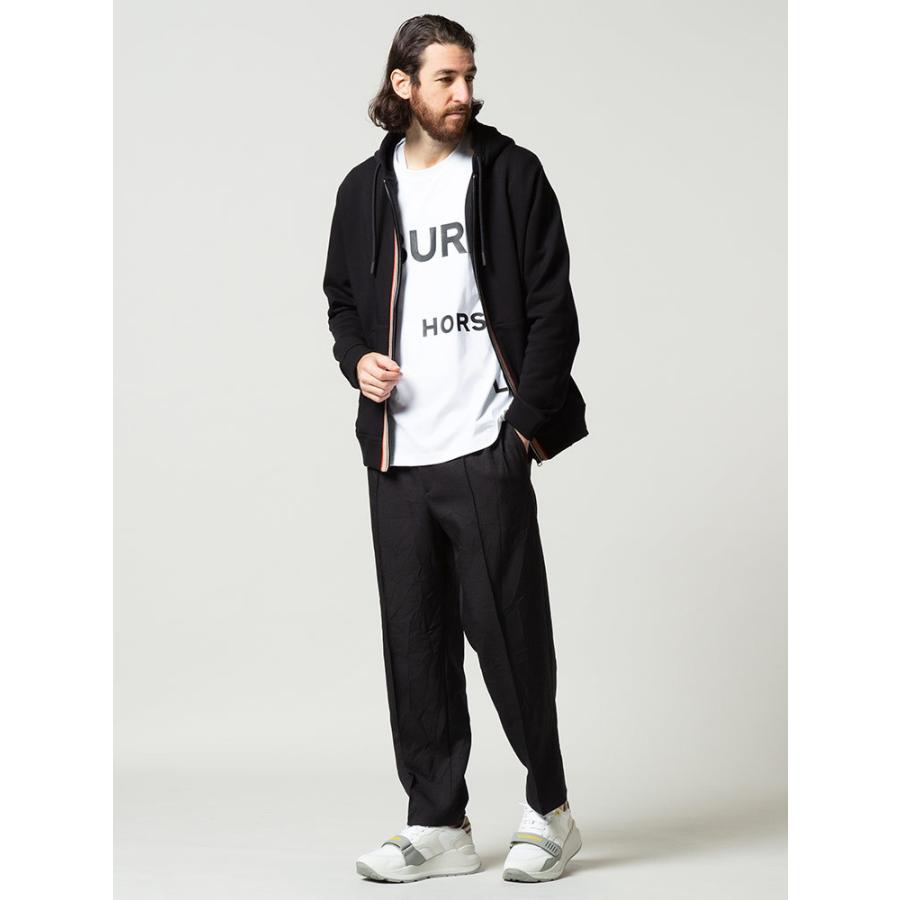 BURBERRY バーバリー パーカー メンズ アイコンストライプディテール 