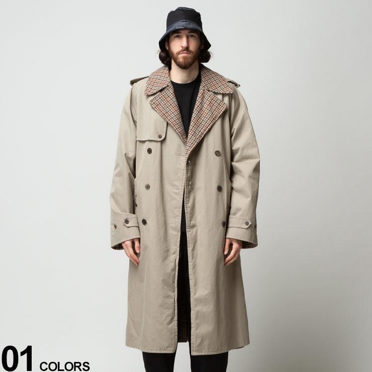 バレンシアガ メンズ コート BALENCIAGA リバーシブル 千鳥柄 ロング ダブル トレンチコート BC681169TLU23  :3339204701:ゼンオンライン - 通販 - Yahoo!ショッピング