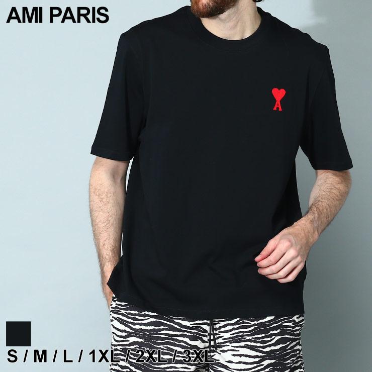 アミパリス アミパリ アミ AMI PARIS Tシャツ 半袖 カットソー シャツ ワンポイント クルーネック Ami Coeur メンズ トップス  大きいサイズあり AMUTS004726 : 3339205145-15 : ゼンオンライン - 通販 - Yahoo!ショッピング